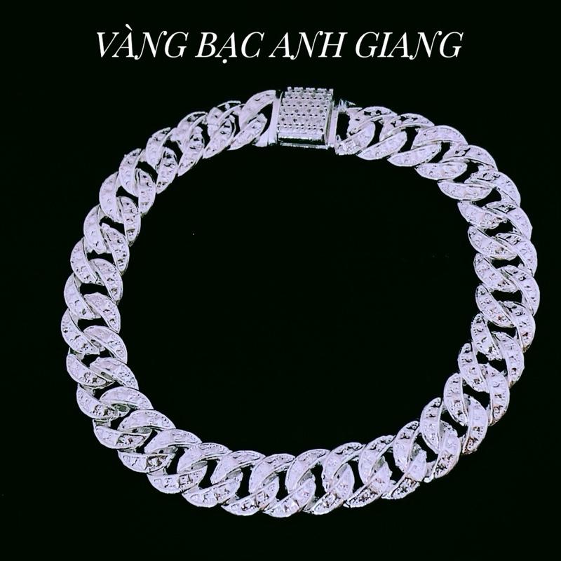  Lắc bạc nam VÀNG BẠC ANH GIANG s925_Lắc bạc ta dành cho nam giới lắc đơn sao mạnh mẽ cá tính 