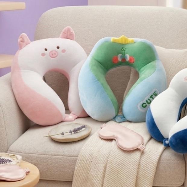 Gối kê cổ chữ U ngộ nghĩnh đáng yêu