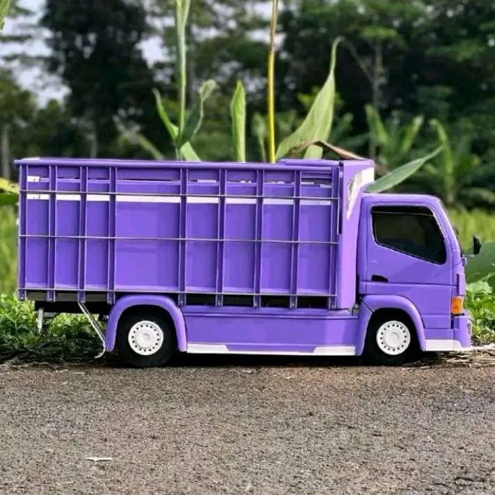 promo miniatur truck oleng full lampu bonus terpal Toys 2