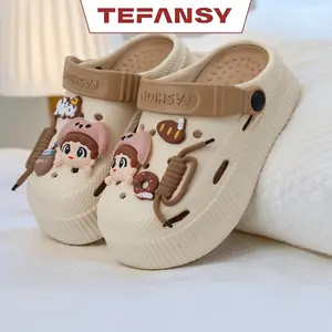 TEFANSY Sandal Sepatu Anak Cewek 6-12 Tahun Sandal Fuji Anak Sandal Jelly Anak Perempuan Fashion Kaki Size 20-35