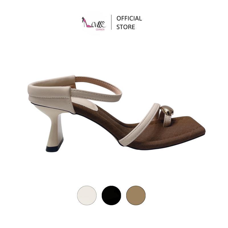 LOVIIECORNER - FORM TO - CAO GÓT NỮ MŨI VUÔNG HIỆN ĐẠI - GUỐC NỮ QUAI XÉO XỎ NGÓN TAG ĐỒNG THỜI TTRANG - GIÀY CÔNG SỞ NỮ XINH - GÓT THẤP 6 phân - DD250708