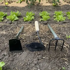 Paket Berkebun Set 3 Pcs Koret Rumput Garukan Dan Cangkul Mini Alat Berkebun Lengkap Multifungsi Untuk Taman Dan Kebun