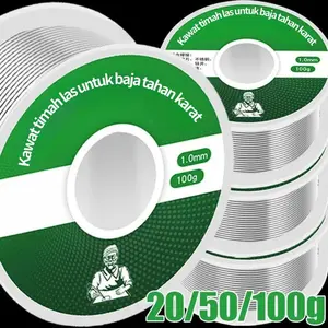 Kawat Timah Las Suhu Rendah Terbaru – Cocok untuk Baja Tahan Karat, Tembaga, Nikel, Seng, Aluminium, Besi – Batang Las Sekali Pakai-zjt Alat pengelasan kawat solder kemurnian tinggi yang sangat praktis.