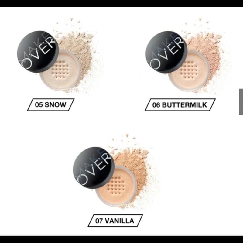 Make Over Silky Smooth Translucent Powder (01 Porcelain) Cover 2