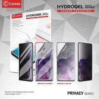 Gambar COPPER Hydrogel PRIVACY Series - Anti Gores Presisi untuk Vivo V15 / V11 / V11i / V9 / Y500 / Y300 / Y300i / Y200 / Y31 / Y31d / Y29s / Y29 / Y28 / Y19s / Y18t / Y11d / Y05 / Y04 / S1 / T1 / T4x - Pro / Plus - Hydrogel Privacy Matte, 1pc Full Size, Vivo S1 dari Copper Samarinda Official Kota Samarinda 1 Tokopedia
