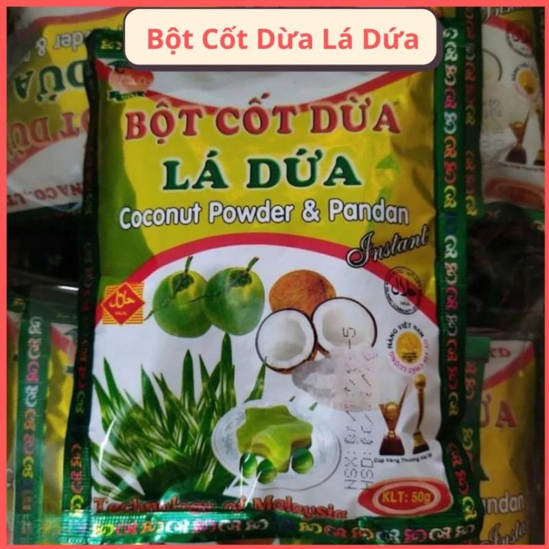 Bột Cốt Dừa Lá Dứa MinaCo – Bí Quyết Tạo Hương Vị Thơm Ngon,Tự Nhiên 50g