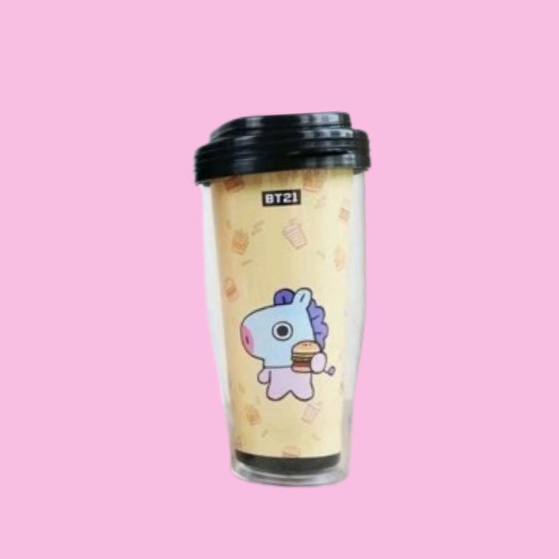 Tumbler insert paper BT21 free photocard 7