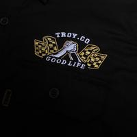 Gambar Troy Company Workshirt Workwear Engineers Black Auris Galea - Kemeja Workshirt Pria Hitam WS 2897 - M dari Troy Company Kab. Sleman 5 Tokopedia
