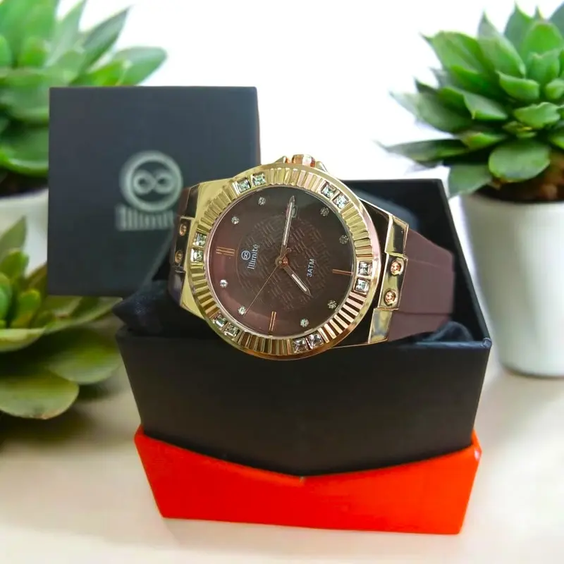 [LENGKAP BOX] Jam Tangan ILLIMITE 8667 Strap Rubber Silikon Analog Tanggal Aktif Watches 3