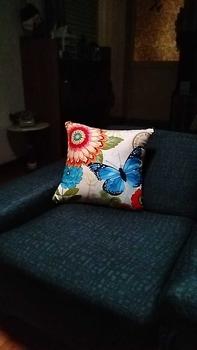 Product Review of Sarung Bantal Sofa Katun Tema Butterfly Printing Size 40 dan 50 from K**a 1