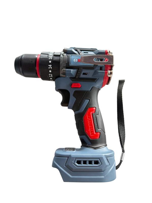 Thân Máy khoan bosch 199v 10mm 3 chức năng có búa đầu auto lock  chân pin phổ thông