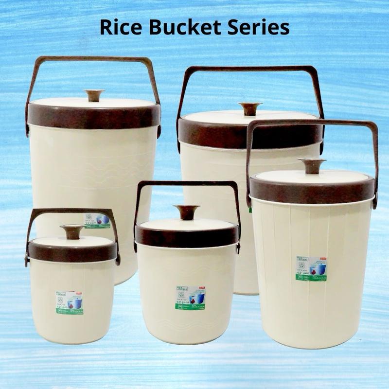 Cookmaster Rice Bucket (COD) Rice Bucket Cream Foodgrade - Tempat Nasi / Tempat Es - Shop ...