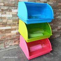 Gambar Maspion Tempat Roti Tawar B046 / Penyimpan Makanan Plastik - MHS Acrylic Case dari Maspion Home Store Kota Surabaya 4 Tokopedia