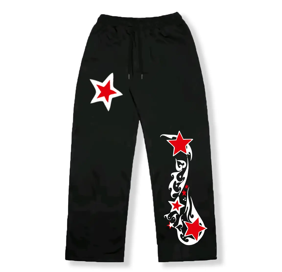 Celana Baggy Pria Gombrong Skena Fleece Premium