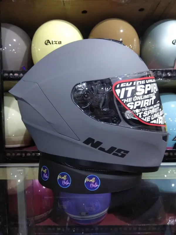 HELM NJS FULLFACE ZX1 ZX 1 SOLID 1