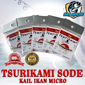 Kail Pancing Tsurikami Sode pancing Mancing ikan micro Non Lubang Umpan MURAH