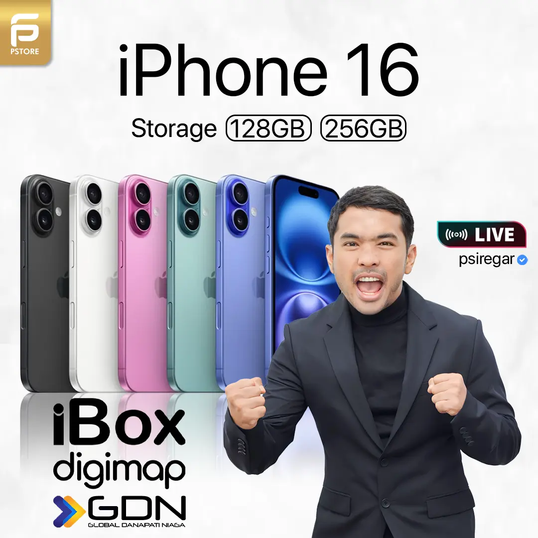 SPESIAL PUTRA SIREGAR | IPHONE 16 NEW GARANSI RESMI INDONESIA