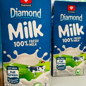 Diamond Susu Diamond Milk Full Cream 1000ml UHT Milk 100% Fresh dengan 9 Vitamin & 6 Mineral