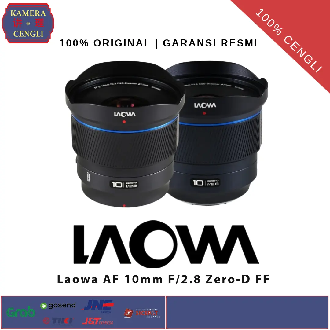 Laowa AF 10mm F/2.8 Zero-D FF Autofocus Lens For Sony E-Mount Full Frame 10 mm F2.8 For Nikon Z Garansi Resmi