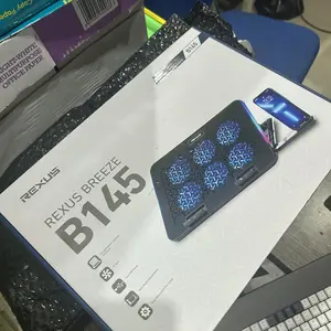 Rexus B145 Cooling Pad Breeze Laptop Multifungsi RGB