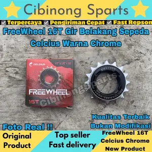 Freewheel Gir Belakang Sepeda 16T BMX Fixie Onthel Sepeda Anak Celcius / Diamond New Product Good Quality
