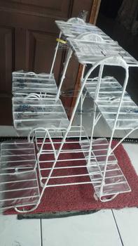 Product Review of STANDING POT MURAH / RAK BUNGA BESI MURAH / RAK SUSUN 6 from i**_ 0