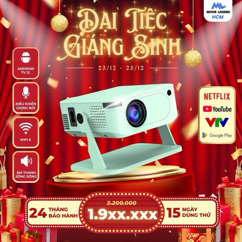  Don Nguyen  Bản Đặc Biệt Xanh Mint  Máy Chiếu M3 MiniGo - Máy Chiếu Movie Legend HCM-SG HCM1 