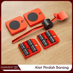 Troli Roda Dongkrak Alat Bantu Pindah Barang Furniture Sofa Mesin Cuci Kulkas Moving Roller Tool