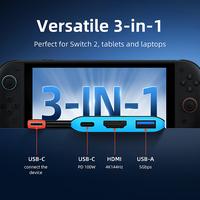 Gambar CABLETIME USB C to HDMI PD USB 3.0 3In1 for NES Switch Oled 2 dari Cabletime Indonesia Kota Administrasi Jakarta Barat 4 Tokopedia