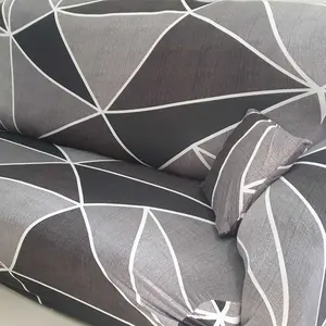 Cover Sofa Sarung Sofa Motif Pattern 1/2/3/4 Seater /Sofa Cover Elastic New US081