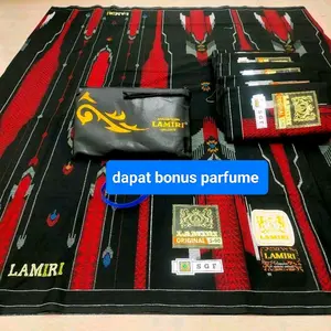 Sarung Lamiri bahan rayon premium motif SGE songket printing