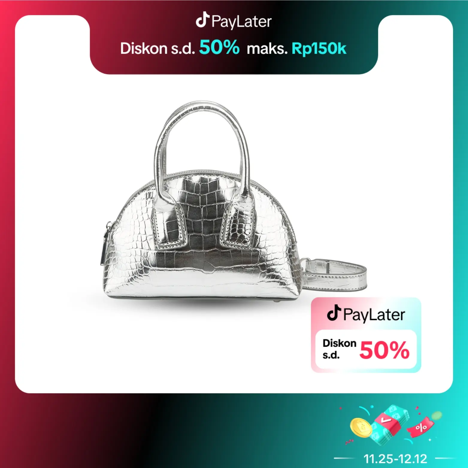 CALVIC KYLIE Sling Bag Wanita Tas Rantai Bahu Hand Bag Tas Jinjing Fashion Bag Korea #2632
