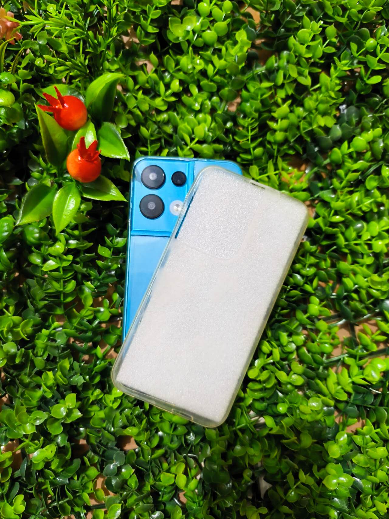 Casing ponsel transparan mini A14