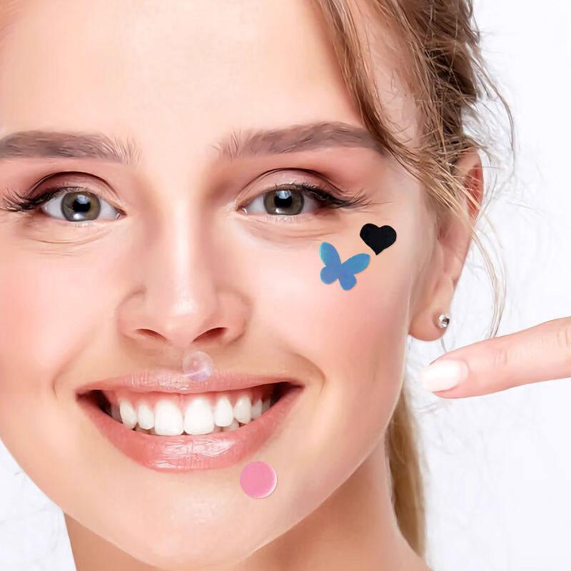 COD Acne Patch Jerawat Hologram Transparan Bening Tahan Air Sakura Butterfly Kupu Kupu Star Love 7