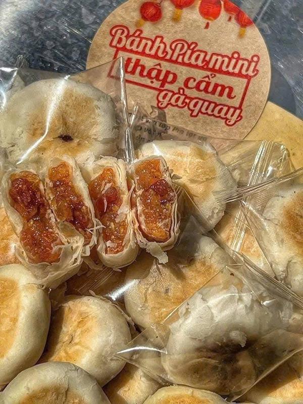  Bánh Pía Mini Nhân Thập Cẩm Gà Quay Tân Dân Lợi food cake 
