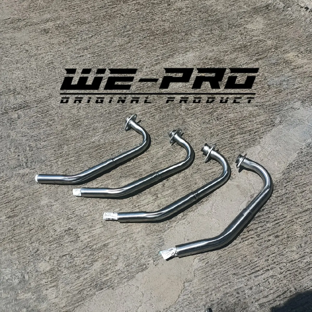 Termurah!! LEHERAN PIPA KNALPOT STANDAR RACING BUAT SEMUA MOTOR MATIC Motorcycle inlet 26-28 & 28-32 Produk WEPRO Racing