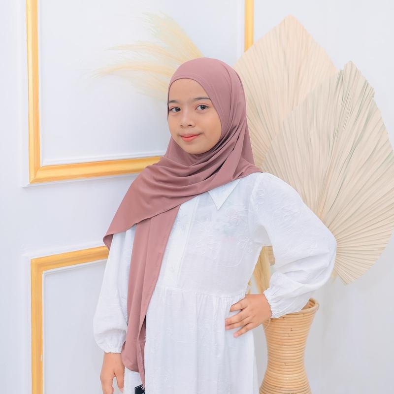 ALMA KIDS - Pashmina Anak jersey premium 5