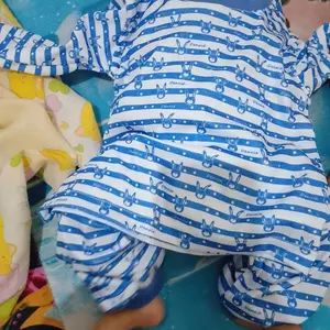 Terlaris No. 1 | Paket 3 Set Baju Piyama Bayi Denzie SNI Setelan Panjang Newborn Usia 3-24 Bulan Unisex