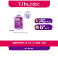 Gambar Betadine Feminine Hygiene 60 ml dari Apotek Halomedika Bungur Malang Kota Malang 1 Tokopedia