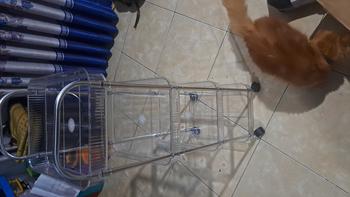 Product Review of 【SPESIAL Live COD 24 Shipping】AONEZ Rak Troli Susun Stainless steel RakKosmetik Serbaguna Rak kamar mandi Rak Salon Trolley Dengan Keranjang jaring akrilik transpara rak meja aesthetic from R**n 2