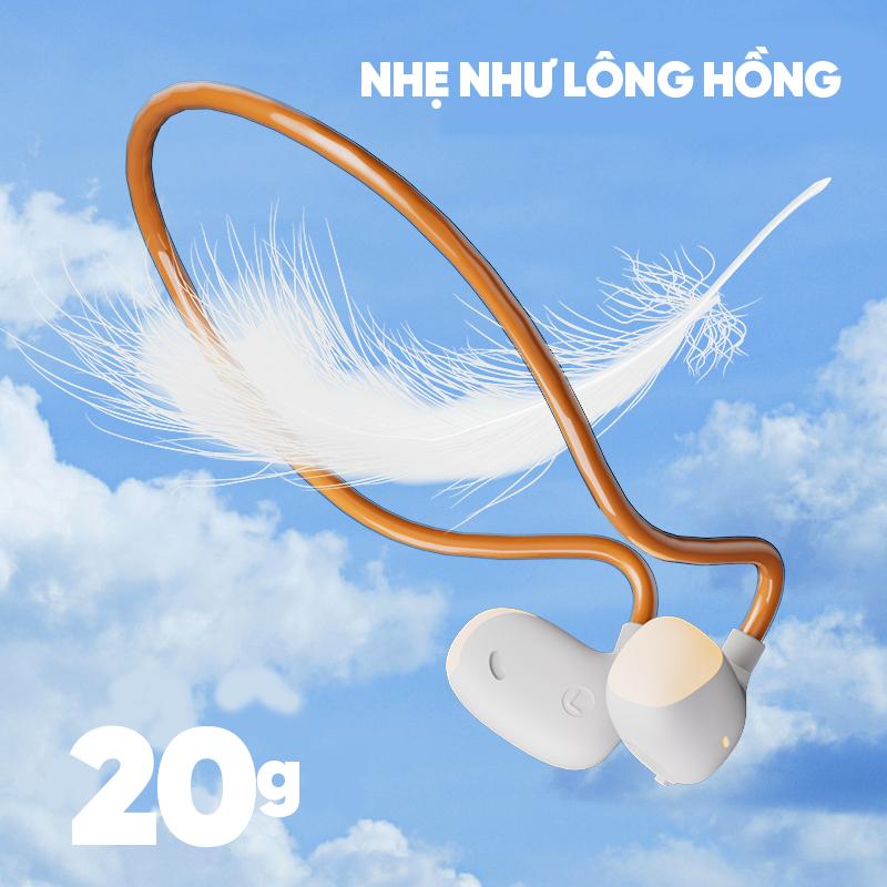 GUANRUIDA Tai nghe chạy bộ Bluetooth X4 Đeo Vành Thể Thao Tích Hợp Đèn Led Thông Minh âm thanh Hifi bass căng loa to Bluetooth 5.4 Nghe Nhạc Đàm thoại IP45 nhẹ 20G