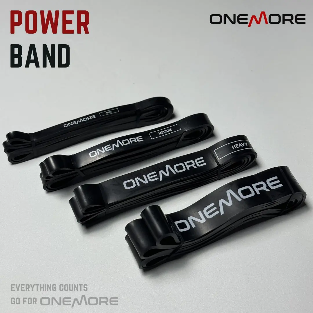 ONE MORE Premium Latex Power Resistance Pull Up Band