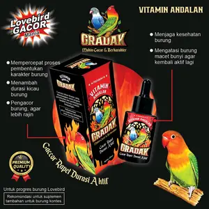 Vitamin Burung Lovebird Gradak