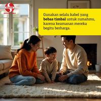 Gambar SUPREME CABLE Kabel Listrik Tunggal Kawat NYM 3x2.5 mm² Inti Ganda Tembaga Murni NYM 3 x 2.5 mm² 50 meter - 50 Meter dari Britplaza Kota Depok 4 Tokopedia