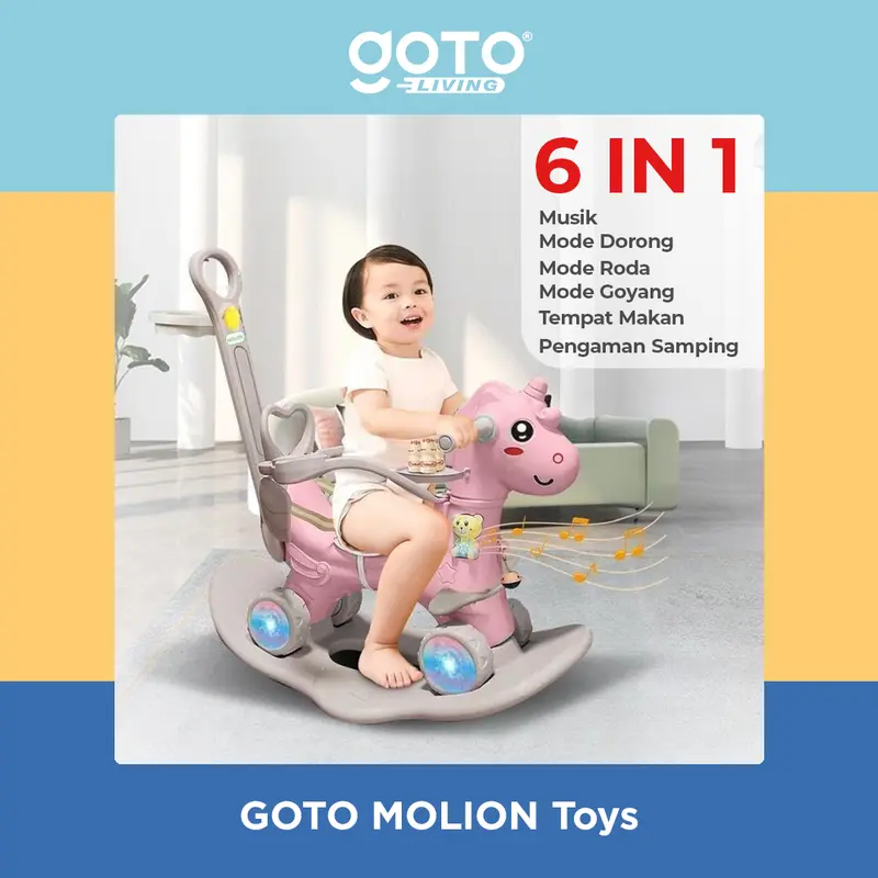 Goto [COD] Molion Perosotan Papan Seluncur Mainan Anak Playground Indoor 4