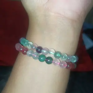 Gelang Batu Pecah Tali Serut Natural Alam - Aksesoris Etnis