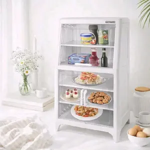 Tabitha Food Cabinet Voyah Lemari Kabinet Serbaguna Lemari Penyimpanan Makanan Lemari Rak Kosmetik Furniture