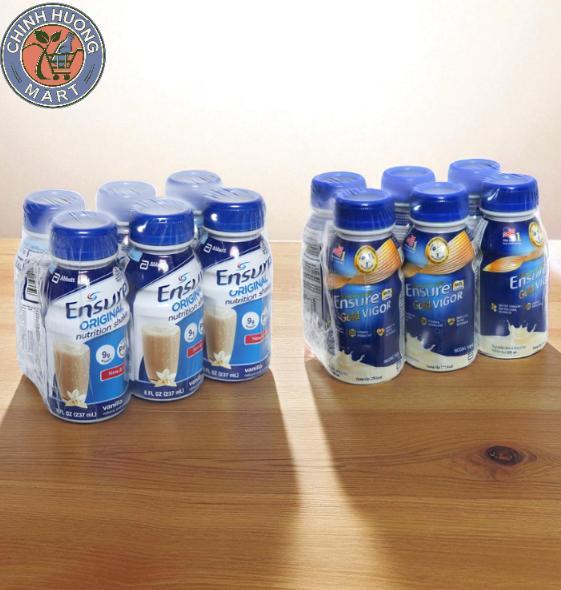Thùng 24 Chai Sữa Pha Sẵn Ensure Gold ,Ensure Oringinal 237ml Dinh Dưỡng Cho Người Trưởng Thành