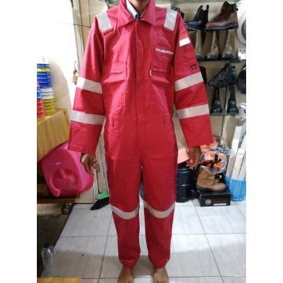 Jual COVERALL DALETEC MERAH HALLIBURTON ORIGINAL - Jakarta Selatan ...