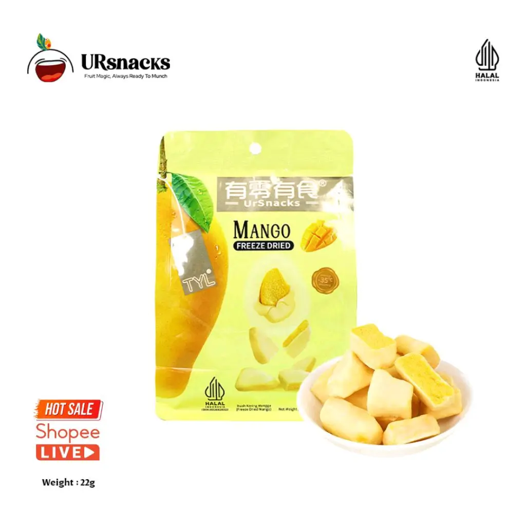 Cemilan Kripik Buah Rasa Mangga